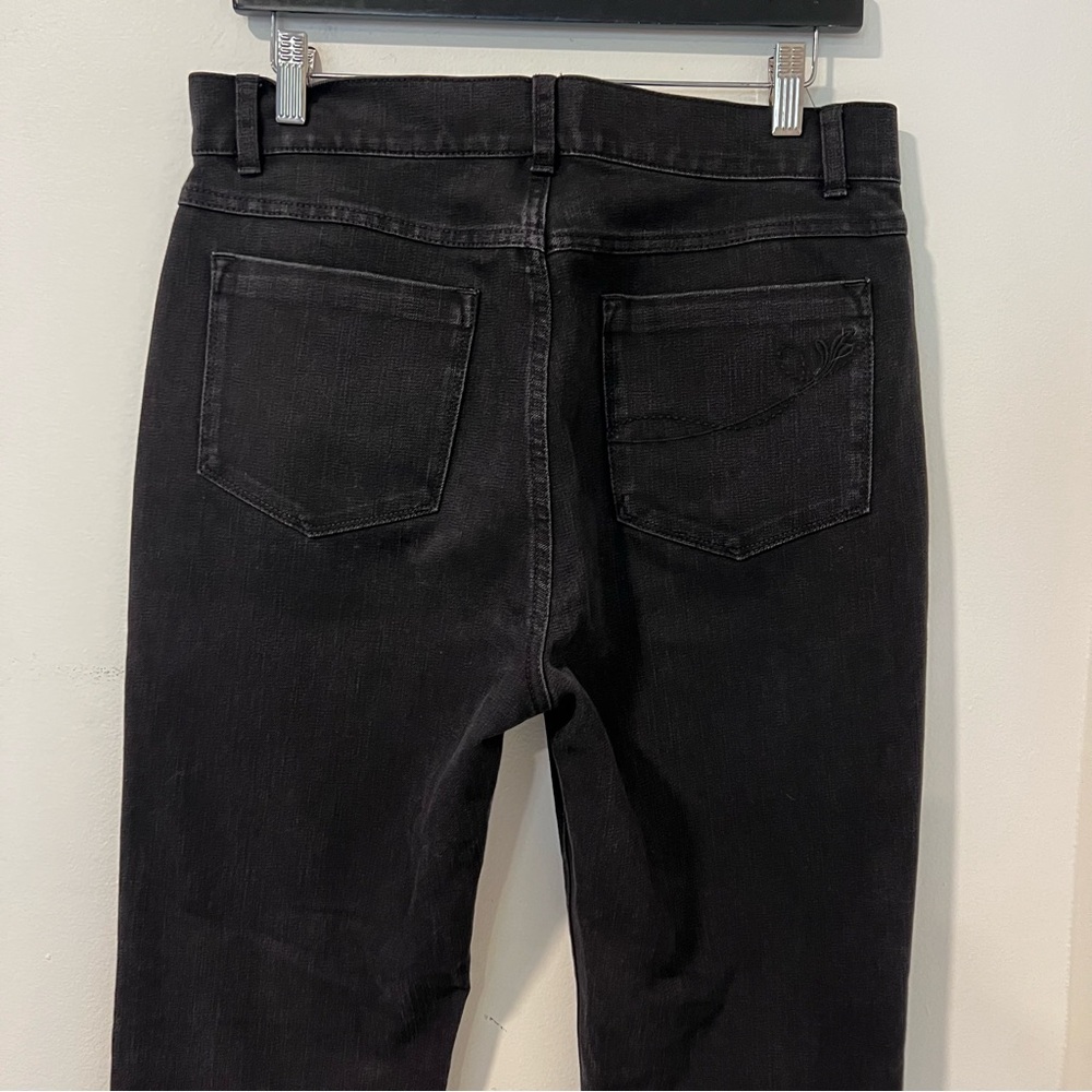 Soft Surroundings Black Straight Leg Jeans - Picture 5 of 7